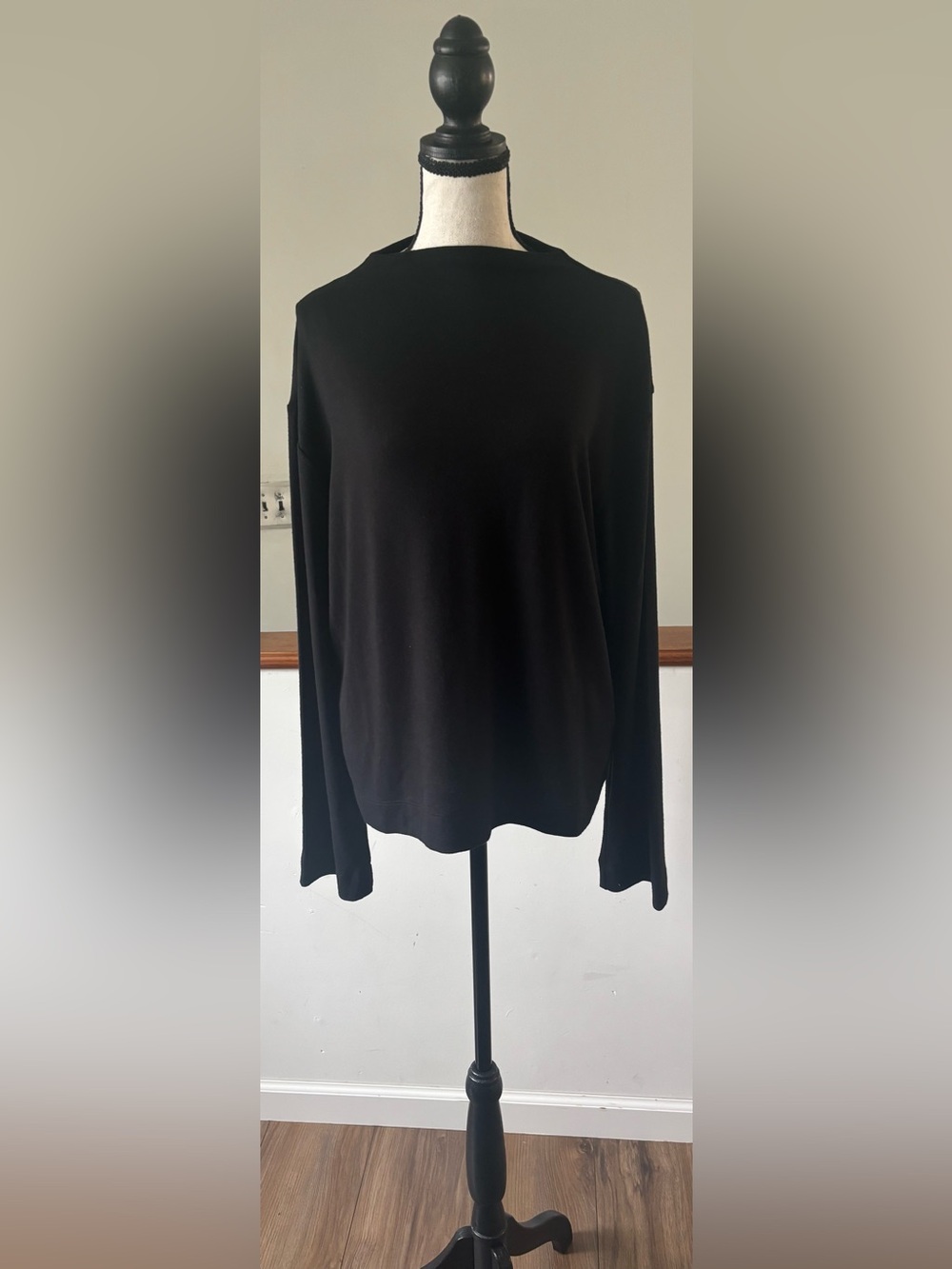Banana Republic Black Soft Luxe Boxy T-shirt